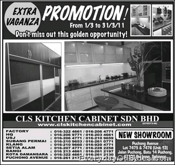 Selected Promotion To You !: CLS-Kitchen-Cabinet-Promotion-2011
